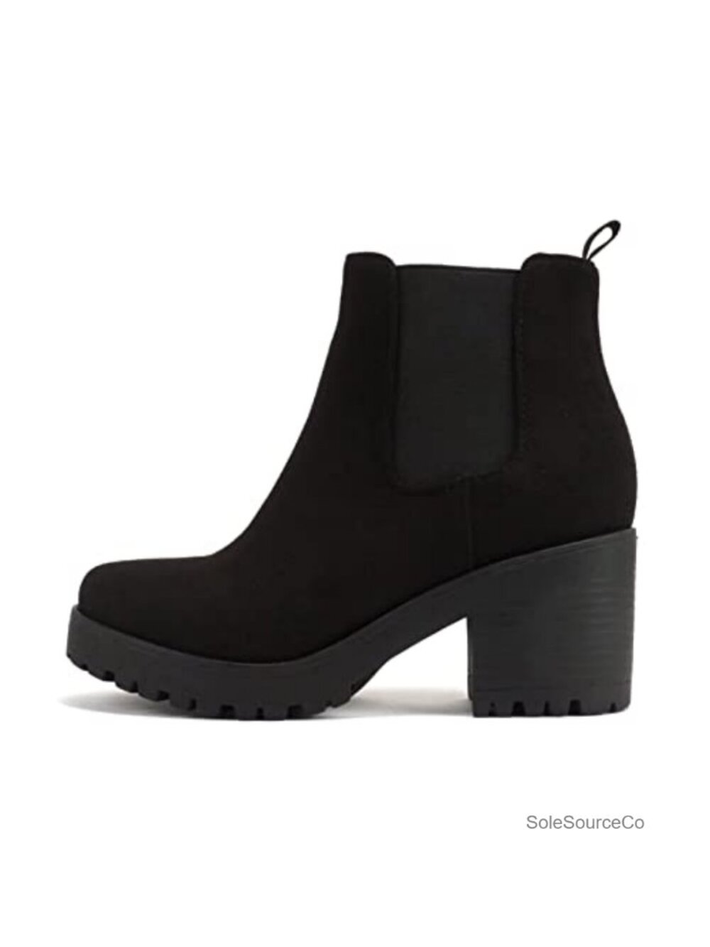 Soda Jaber Ankle Boot Lug Sole Platform Chunky Heel